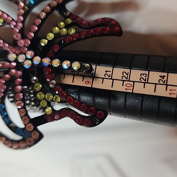 Multi - Colored gem Butterfly Ring - Size 6+ (Stretch) - Picture 4 of 6